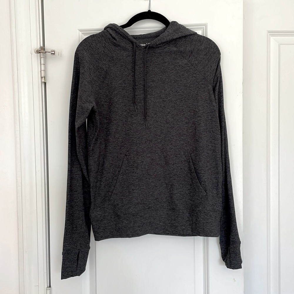 Outdoor Voices CloudKnit Hoodie in Charcoal